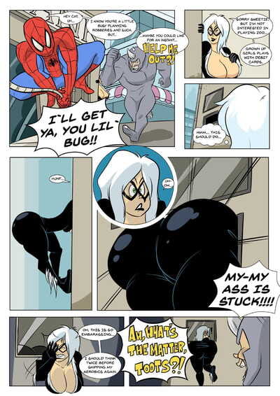 Zaribot Spider-Man and Black..